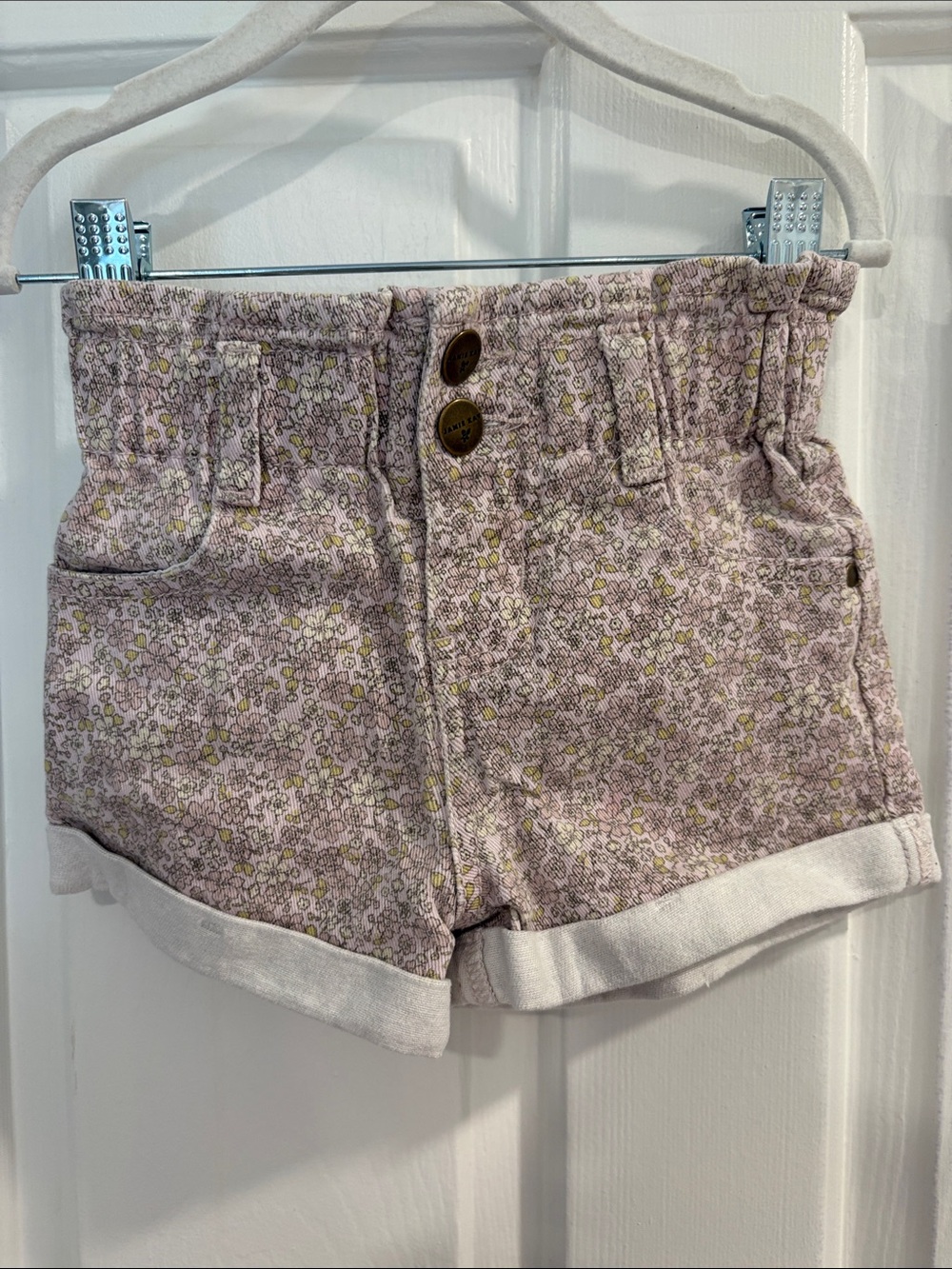 Jamie Kay Grace cotton twill short in Chloe Lilac